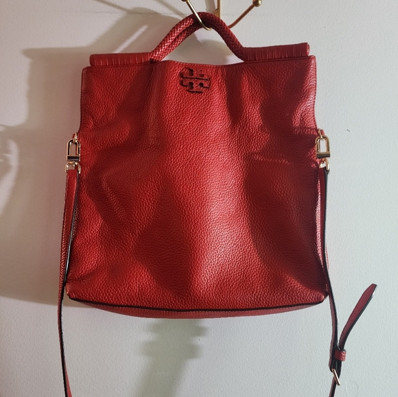 Tory Burch Taylor Convertible Top Handle/Crossbody Handbag - Picture 2 of 4